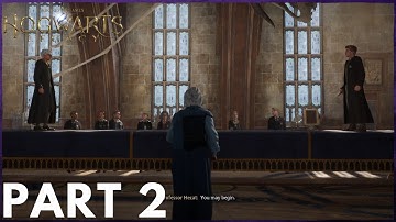 Hogwarts Legacy - Part 2 - MY FIRST CLASS & DUEL !! | WALKTHROUGH GAMEPLAY PLAYTHROUGH