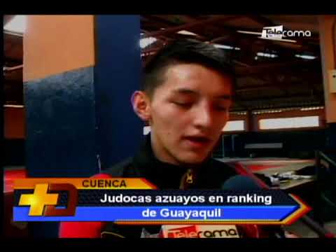 Judocas azuayos en ranking de Guayaquil