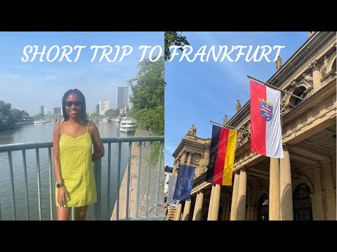 A SHORT TRIP TO FRANKFURT AM MAIN| BANK CITY #germany #frankfurt #travel #europe #skyline #deutsch