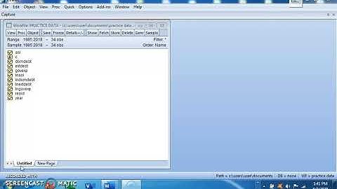 How to estimate NonLinear ARDL using eviews (No threshold variable)