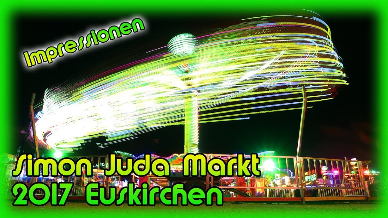 Simon Juda Markt Euskirchen 2017 - Alle Fahrgeschäfte | Kirmes Impressionen