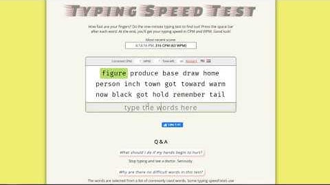 Speed Typing 820 CPM (164 WPM) (typing-speed-test.aoeu.eu)