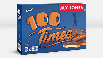 Jax Jones - 100 Times (Visualiser)