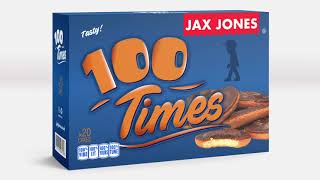 Video thumbnail of "Jax Jones - 100 Times (Visualiser)"