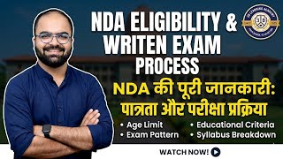 NDA Eligibility &amp; Written Exam Process | #nda #selectionprocess #team3d 