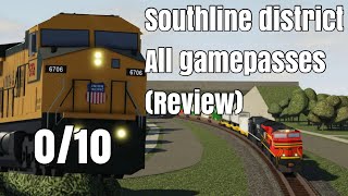 Rating All Southline District’s Gamepasses (Review)