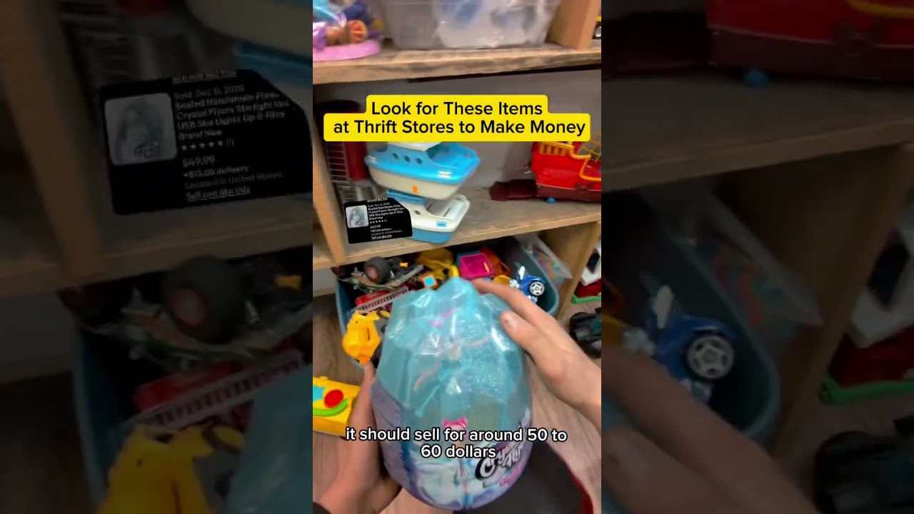 How to make money at the thrift store