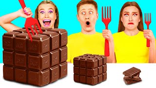 Big, Medium and Small Plate Challenge | Edible Battle