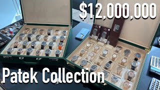 Insane Dubai Patek Philippe watch collection,  double sealed &sealed,  Nautilus & Aquanaut insights