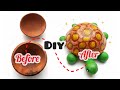 Best use of diya || how to make turtle 🐢 || दिया से कछुआ बनाएं || #turtle #craft #clayart #diy 