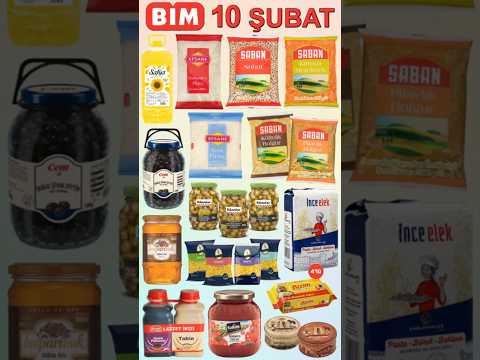 🛒 BİM 10 Şubat Aktüel Fırsat Ürünleri 🔥 Temel Gıdada Büyük İndirim! #keşfetteyiz #trendingshorts