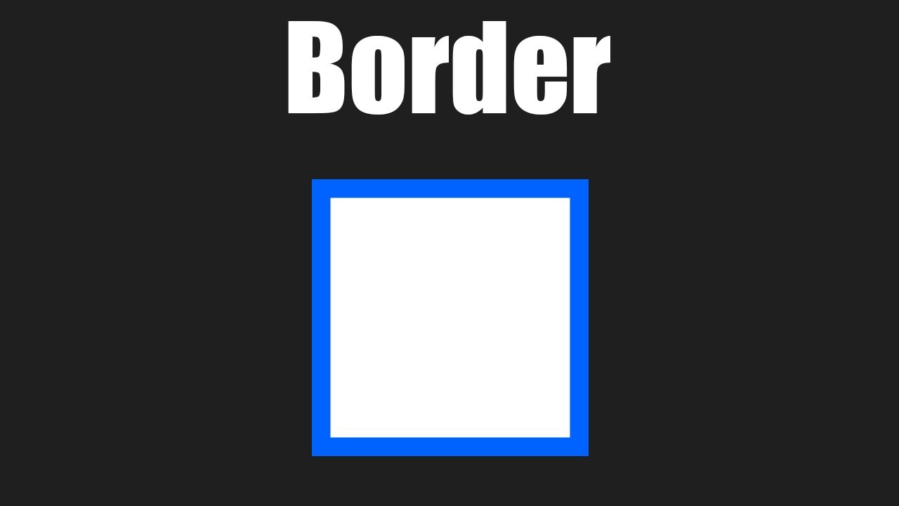 Урок 18. Border в css - YouTube