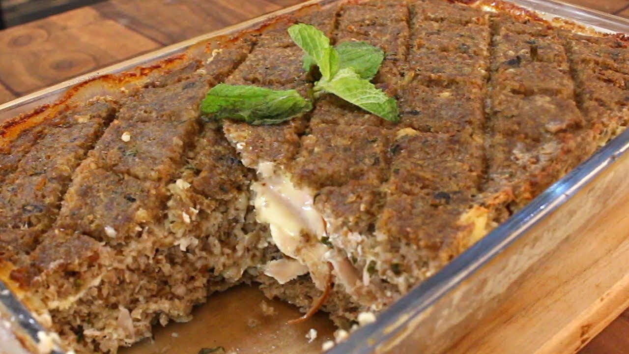 O Melhor QUIBE DE FORNO RECHEADO Que Já Comi (Fácil e Delicioso)