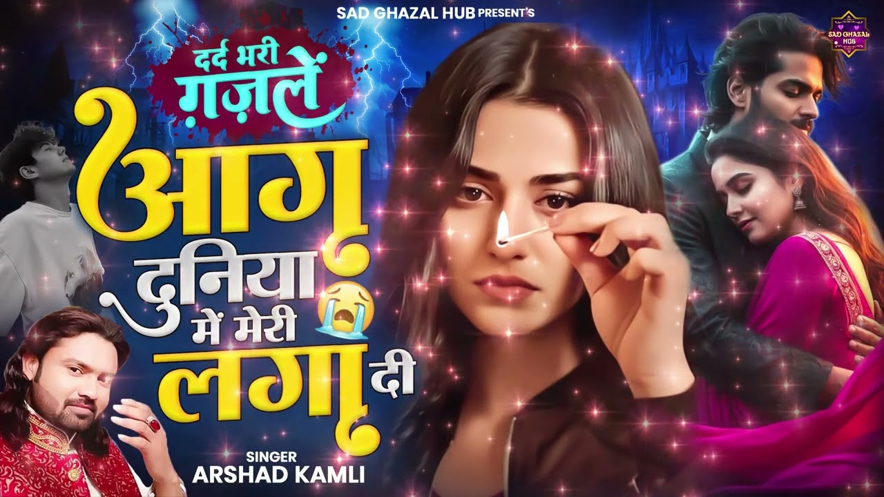 Aag Duniya Mein Meri Lagi Didi | दर्द भरी ग़ज़ल | आग दुनियाँ में मेरी लगा दी | Arshad Kamli Ghazal