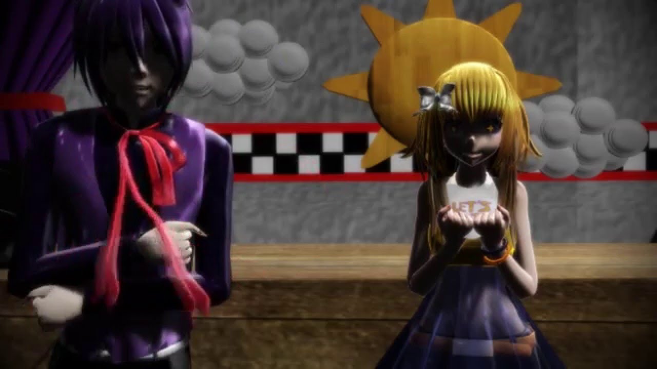 video phone lyrics {MMD x FNAF} Stay Calm [Short Vers.]