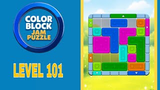 Color Block Jam Puzzle Level 101 Gameplay and solutions