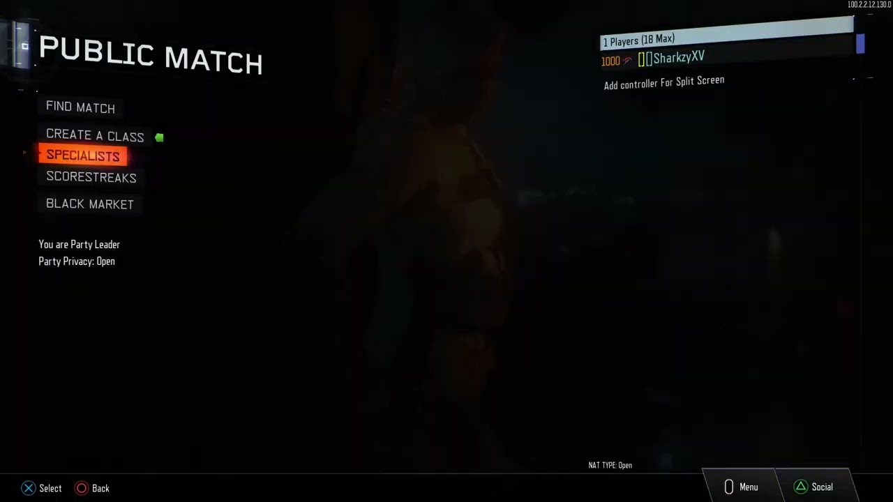 Silver Colored name modded account bo3 (10$)