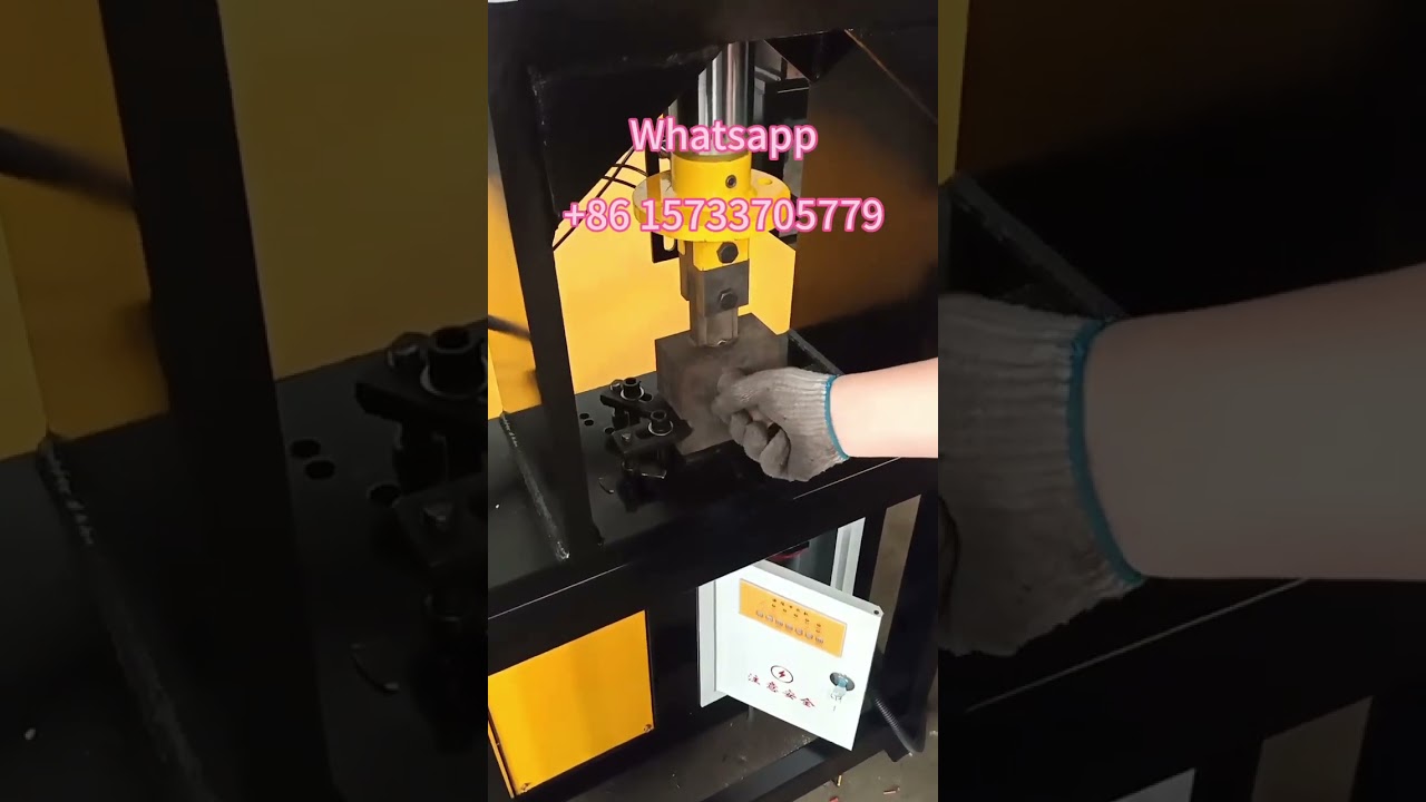 Hydraulinen lävistyskone # pyöreä putki leikkaus kaari telakointi pyöreä putki laitteet