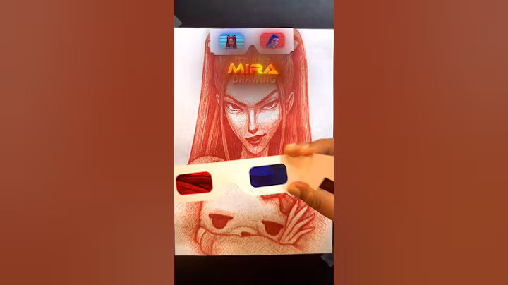 KPOP demon Hunters Mira and Rumi Transformation 3D Glass Art