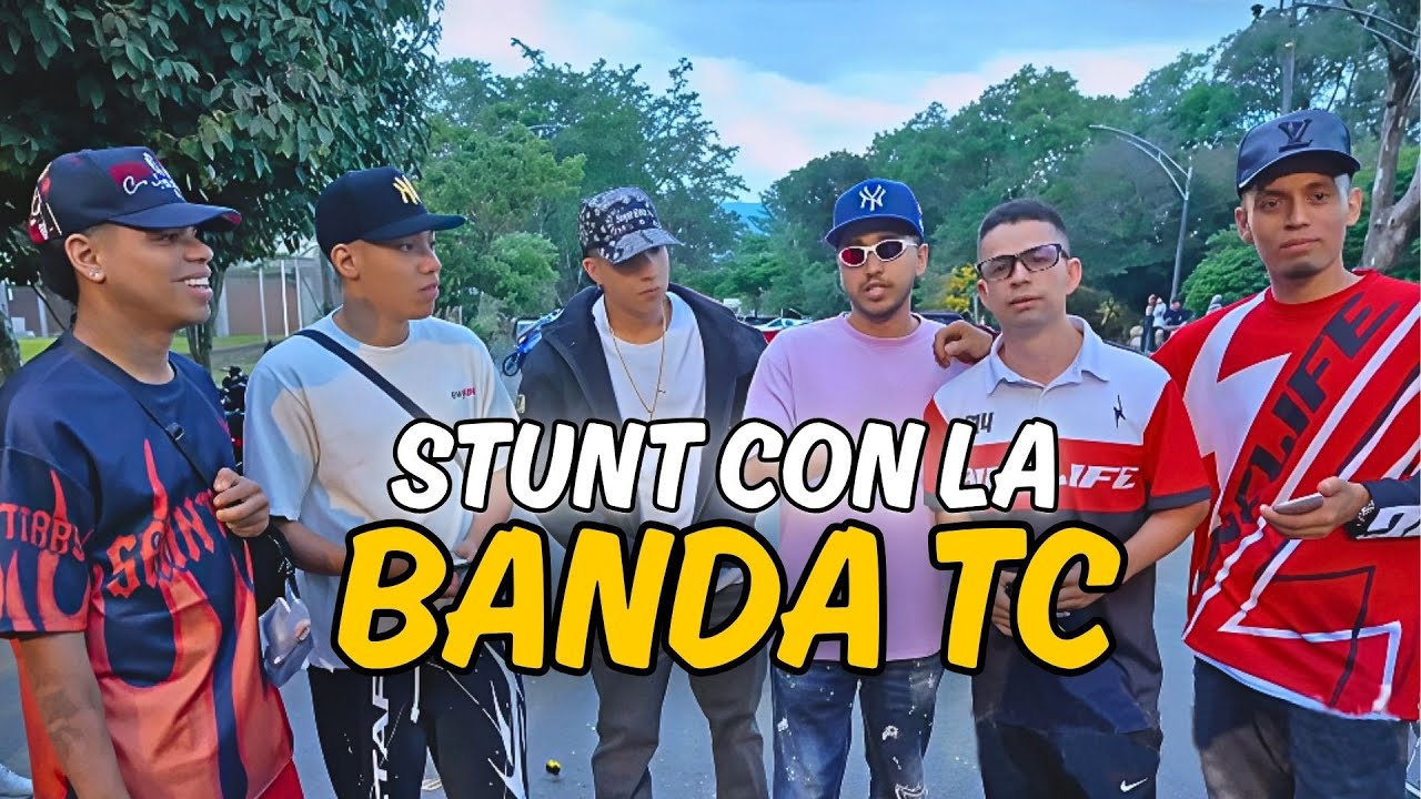 Banda Tst STUNT CON LA BANDA TC - YouTube