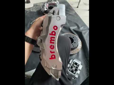 Toyota Land Cruiser LC100 lên full heo thắng Brembo 18Z (tháo từ Porsche Cayenne) | HFORGED