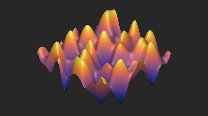 Simplex noise (3D surface)