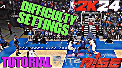 How To Change Difficulty In NBA 2K24 Mycareer
