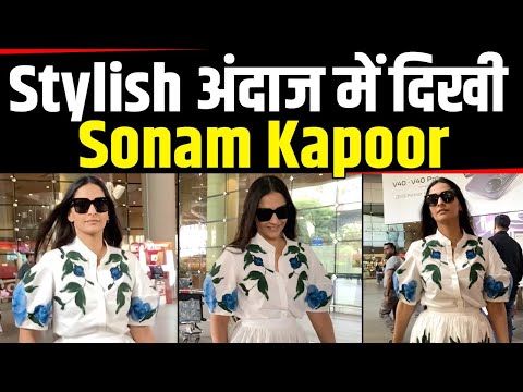 Sonam Kapoor Looks Stylish At Mumbai Airport || Spotted