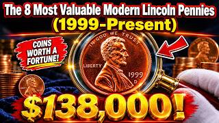 8 Most Expensive Modern Lincoln Pennies (1999-Present) - Worth Up to $138,000!"