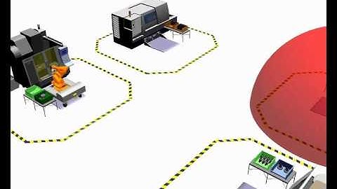 OpiFlex Mobile Robot Platform - Flexible automation, use case simulation