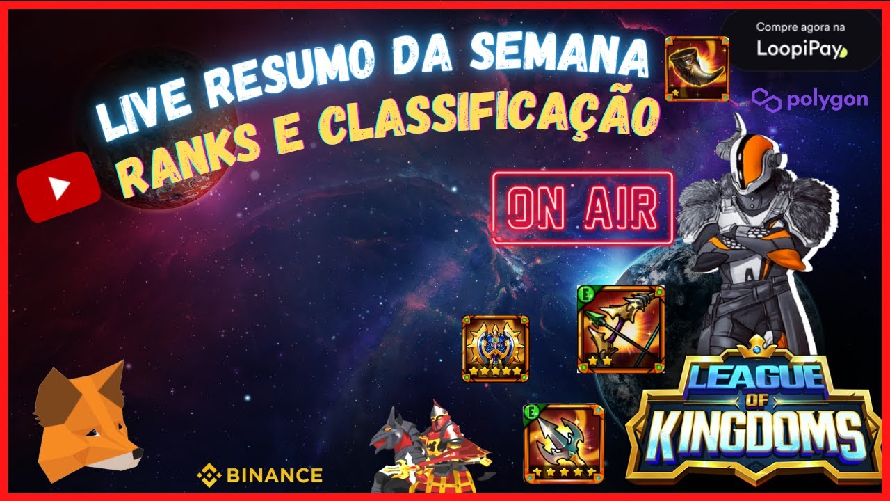 🔴💰💰💰LIVE CVC RESUMO SEMANAL RANKS E CLASSIFICAÇÃO LEAGUE OF KINGDOMS 💰💰 ...