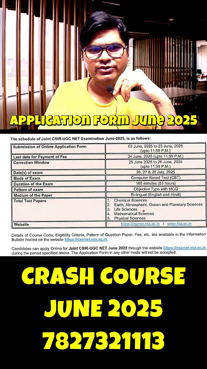 #csirnetjune2025 #crashcourse #successted #examtips #onlineclasses #onlinecourses #csirnetmaths