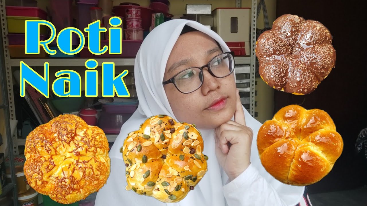 Roti Naik lembut & gebu | Bertopping pun sedap