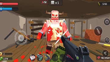 Pixel Combat: Zombies Strike | Gameplay Walkthrough Part 5 Den mission & unlocked Galil SAR weapon