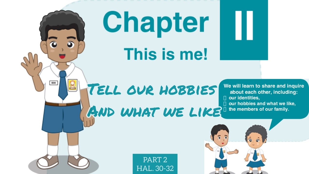BAHASA INGGRIS KELAS 7 - CHAPTER 2 - THIS IS ME - TELL OUR HOOBIES AND WHAT WE LIKE (PART 2)