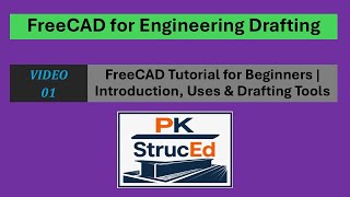 FreeCAD for Engineering Drafting | Video 01 | Tutorial for Beginners screenshot 3