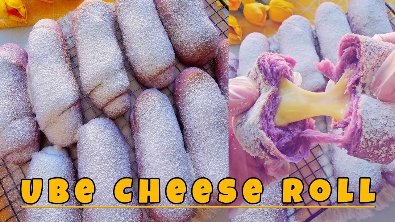 Ube Cheese Roll 