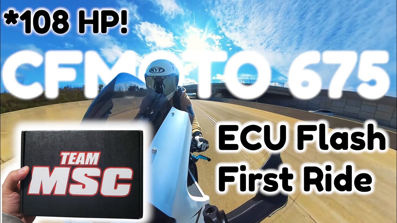 Перепрошит блок управления CFMOTO 675 | Первая поездка | Плавный ход