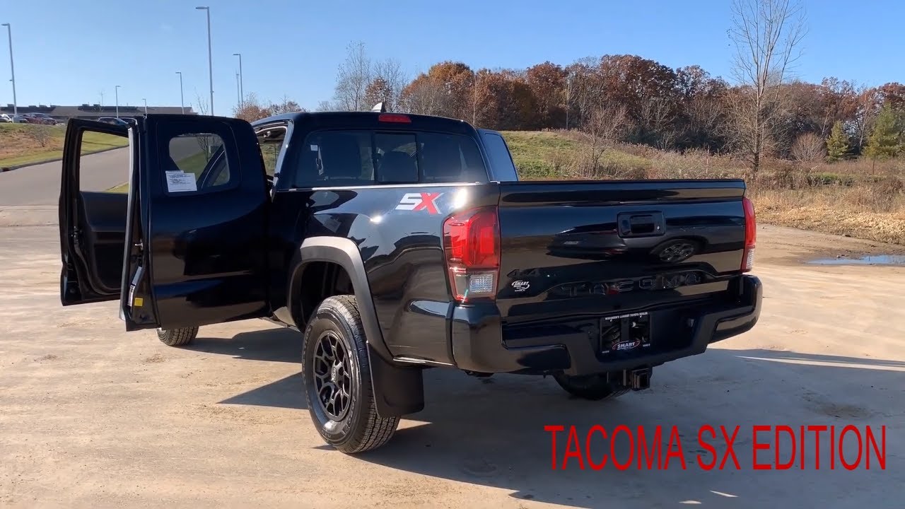 Special WHAT? New 2020 Toyota Tacoma SR SX package review with me - YouTube