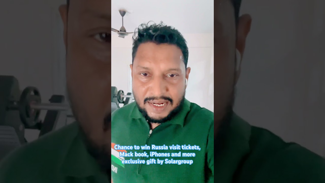 Chance to win Russia trip , Mack book, iPhone and more exclusive gift 💝 by Solargroup 