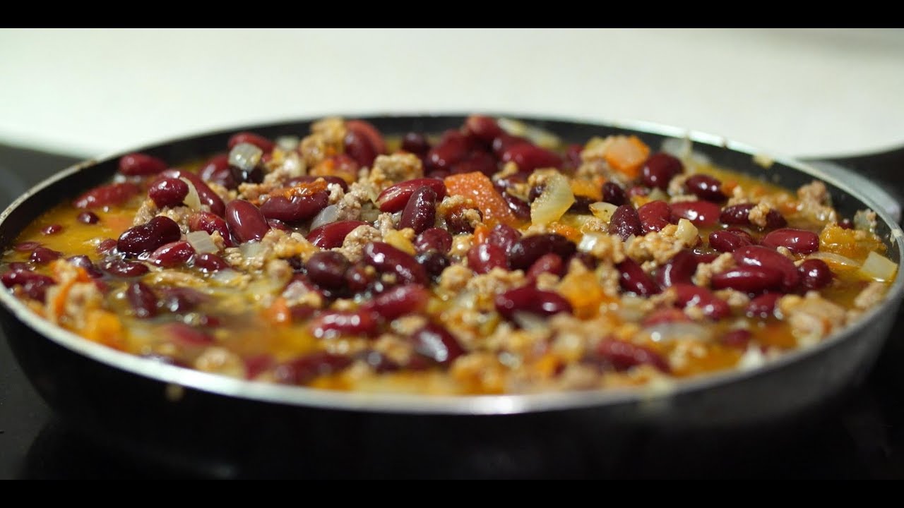 Chili con Carne. Leichtes Rezept Chili. Würzig und lecker. Feuriges ...