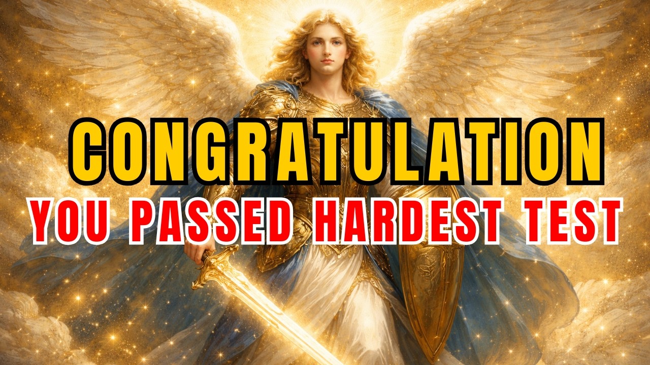 CHOSEN ONE, GOD GAVE YOU THE HARDEST TEST OF ALL — AND YOU PASSED THE RIGHT WAY