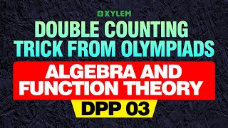 A Classic Double Counting Trick From INMO 1986 | Xylem Maths Olympiad