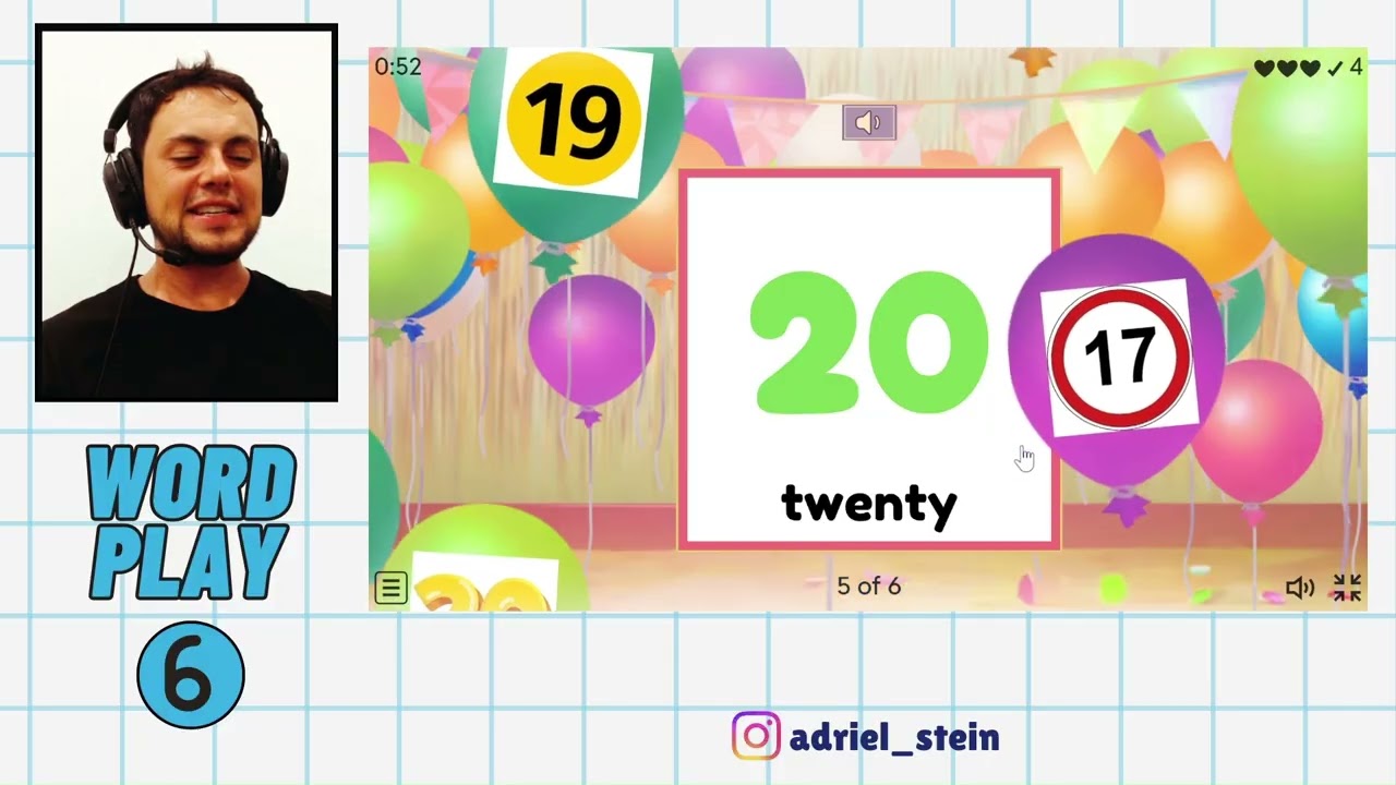 Inglês para Crianças: Numbers 🔢📊 | UNIT 45 - AULA 9