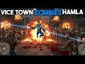 Rope Hero vice town 😭 zombies Khatarnak Hamla