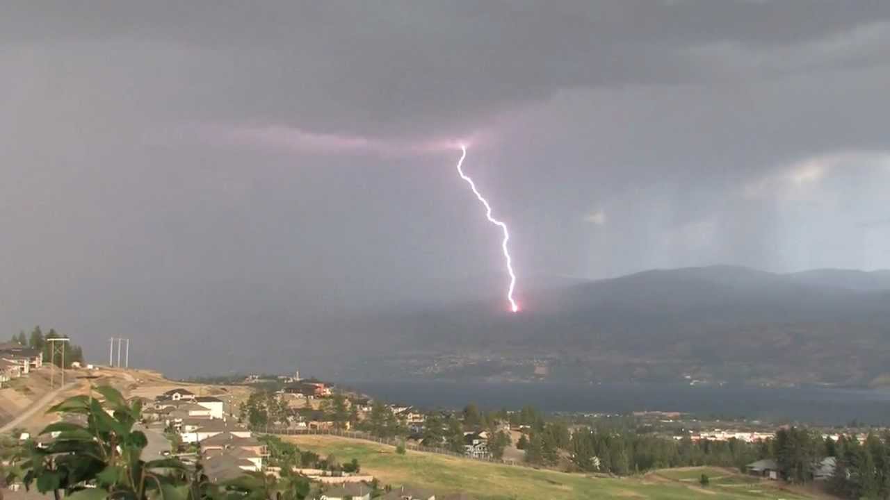Lightning Over Kelowna YouTube