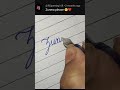 How to write the alphabet AtoZ in cursive writing.Handwriting practice #cursivehandwriting our name