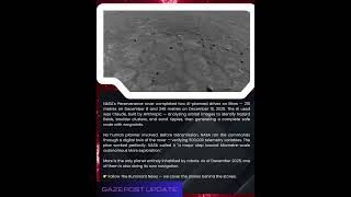 AI Drove on Mars for the First Time — NASA Let It Plan the Whole Route | Gaze Post Update