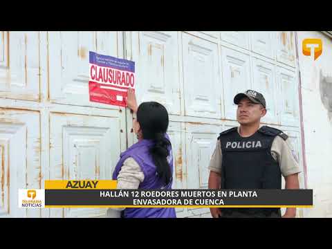 Hallan 12 roedores muertos en planta envasadora de Cuenca