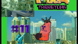 Worms 4 TheReturn Match #11 On lab... then into Night City Match (1.6.7 Version)